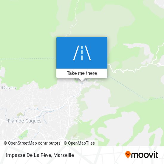 Impasse De La Fève map