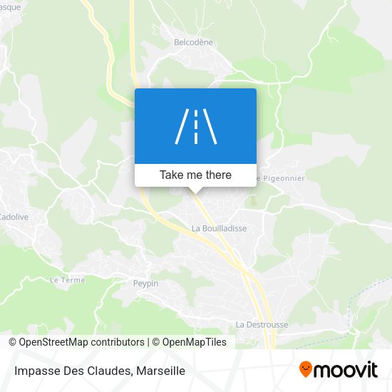 Impasse Des Claudes map
