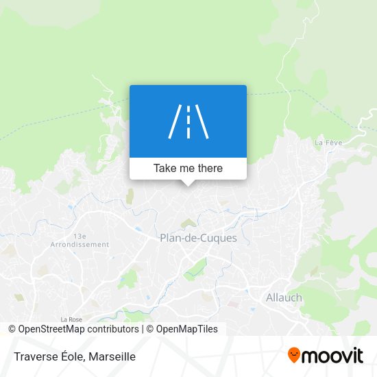 Traverse Éole map