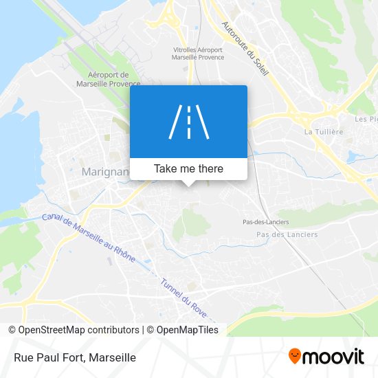 Rue Paul Fort map