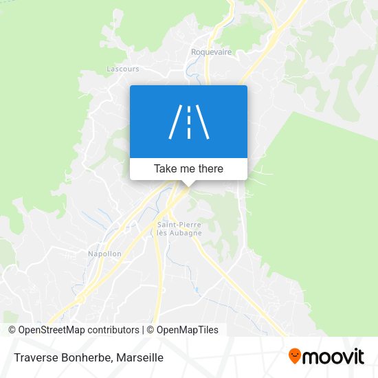 Traverse Bonherbe map