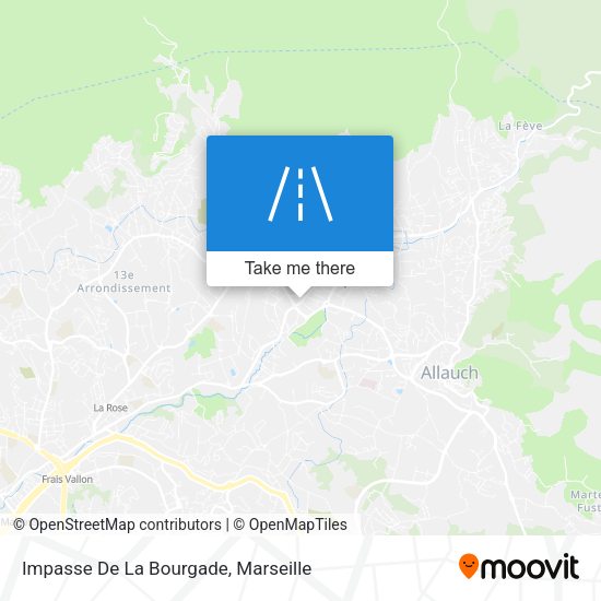 Impasse De La Bourgade map