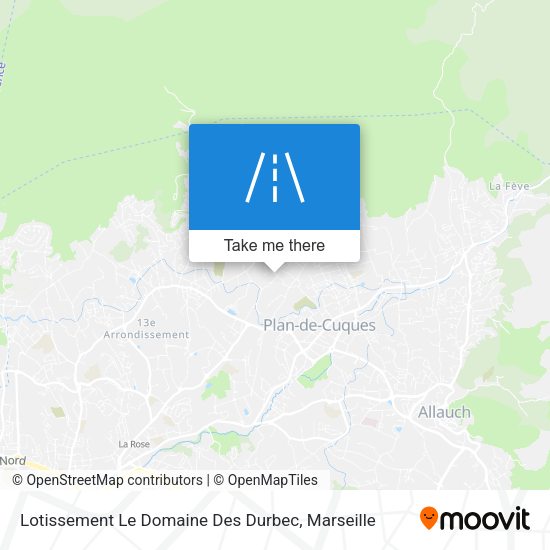 Lotissement Le Domaine Des Durbec map
