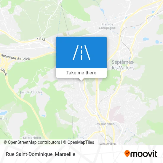 Rue Saint-Dominique map