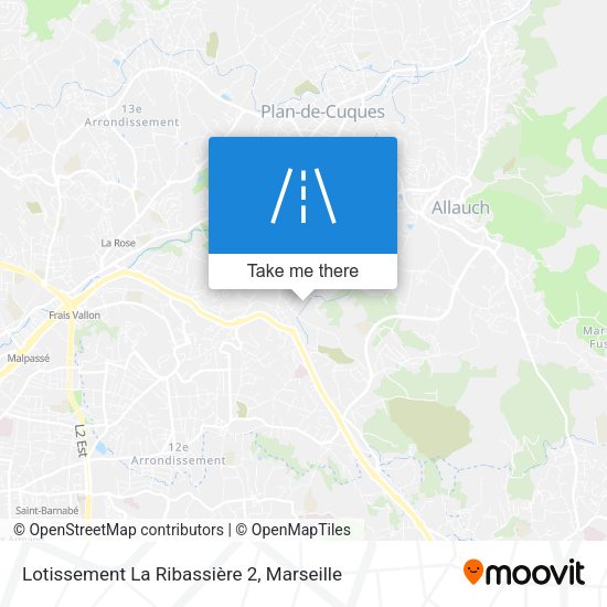 Lotissement La Ribassière 2 map