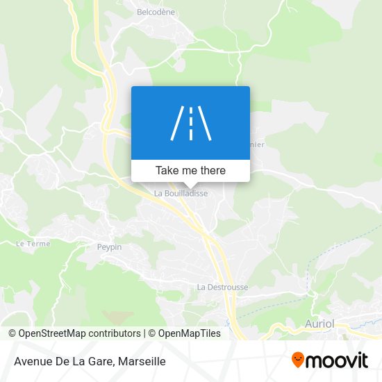Avenue De La Gare map
