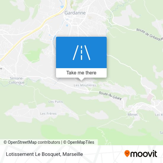 Lotissement Le Bosquet map