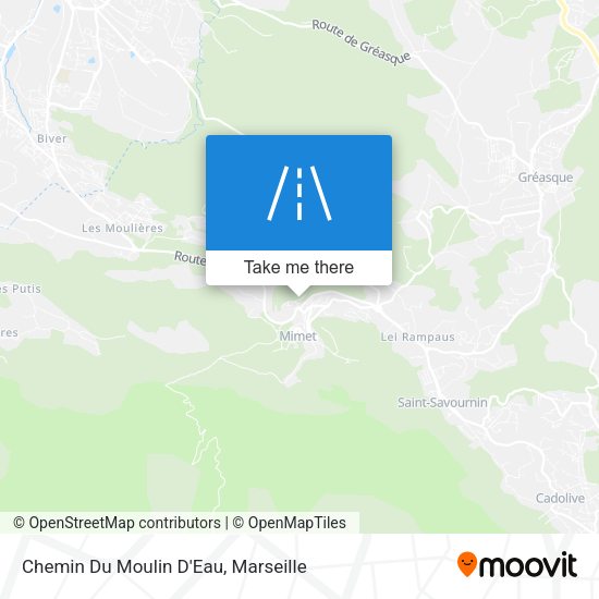 Chemin Du Moulin D'Eau map