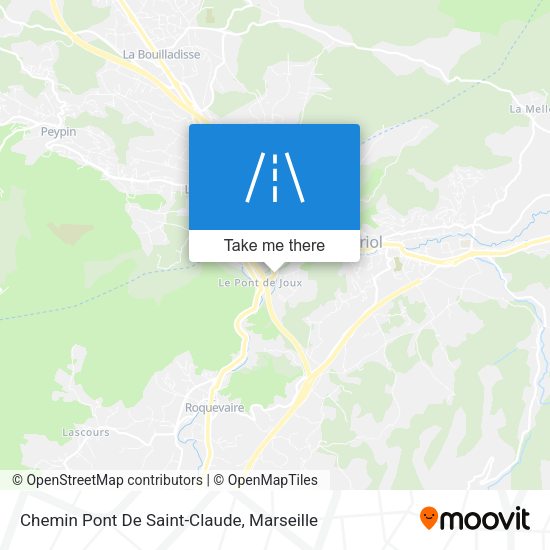 Chemin Pont De Saint-Claude map