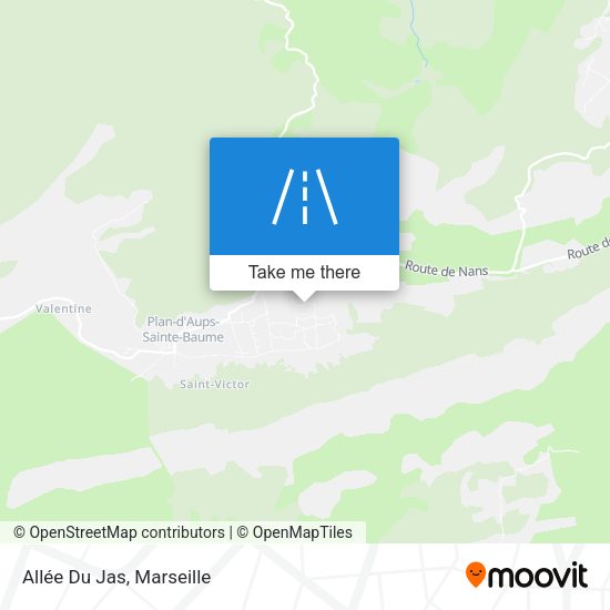 Allée Du Jas map