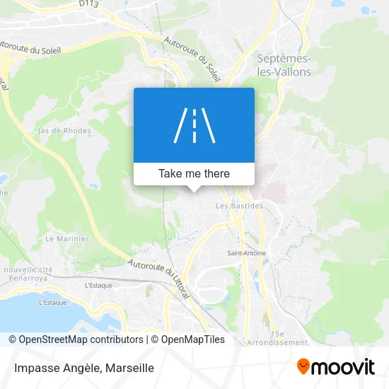 Impasse Angèle map
