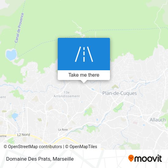 Domaine Des Prats map