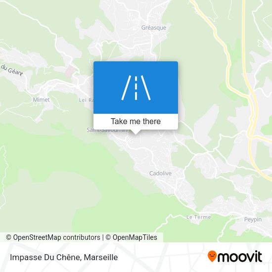 Impasse Du Chêne map