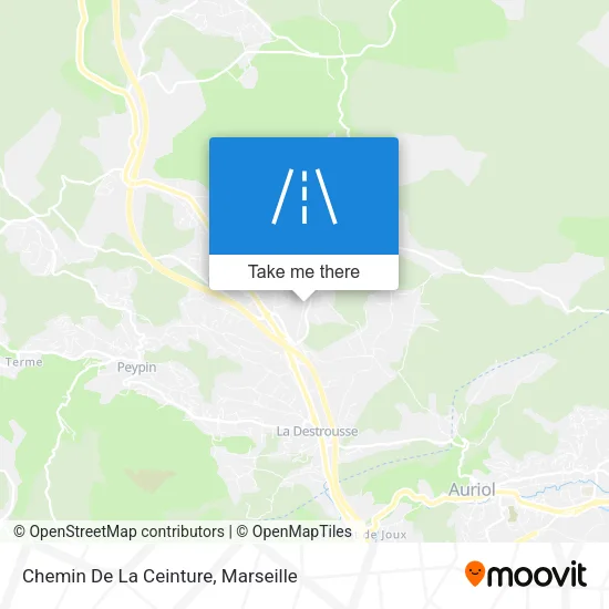 Chemin De La Ceinture map