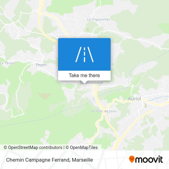 Chemin Campagne Ferrand map
