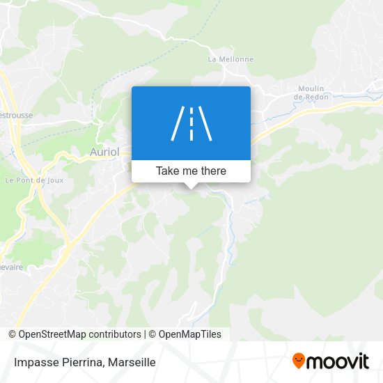 Impasse Pierrina map