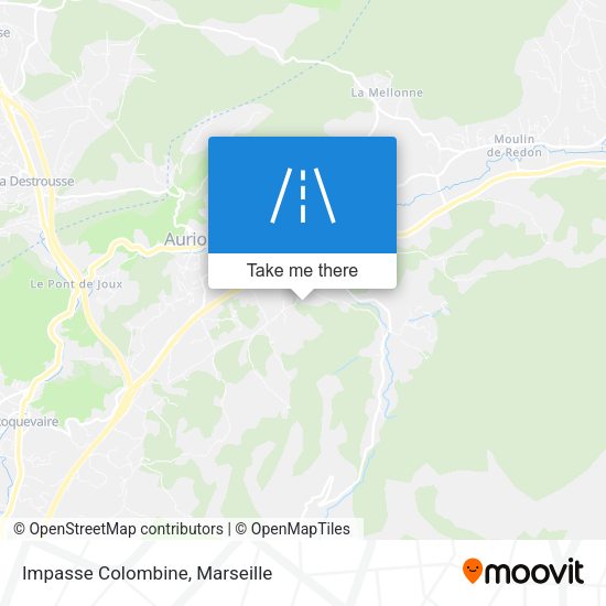 Impasse Colombine map