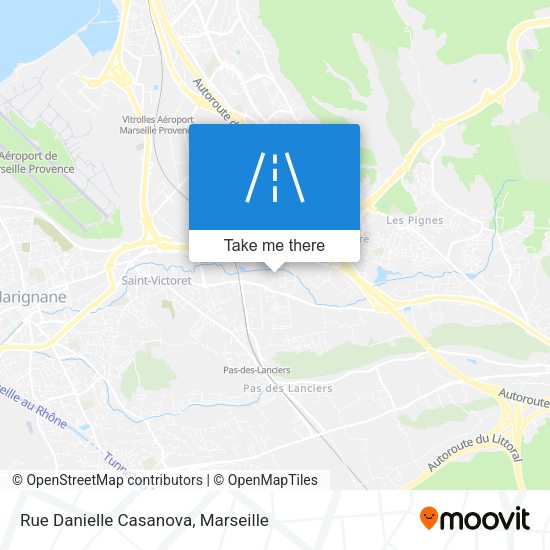 Rue Danielle Casanova map