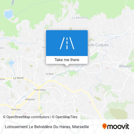 Lotissement Le Belvédère Du Haras map