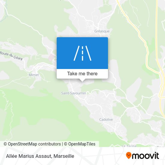 Allée Marius Assaut map