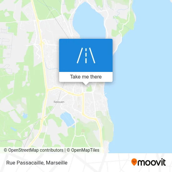 Rue Passacaille map