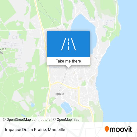 Impasse De La Prairie map