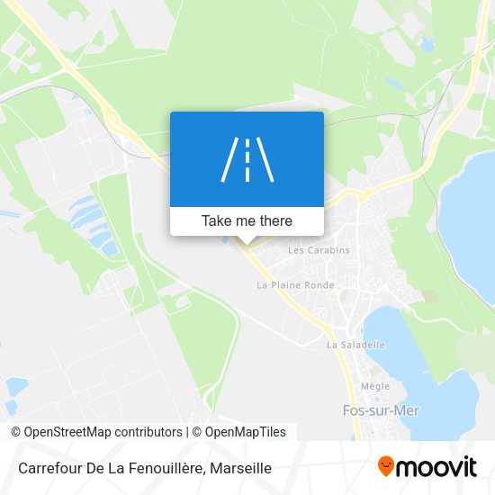 Carrefour De La Fenouillère map