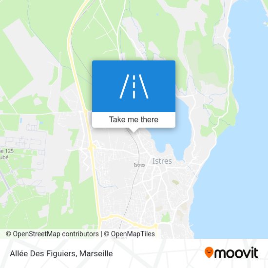 Allée Des Figuiers map