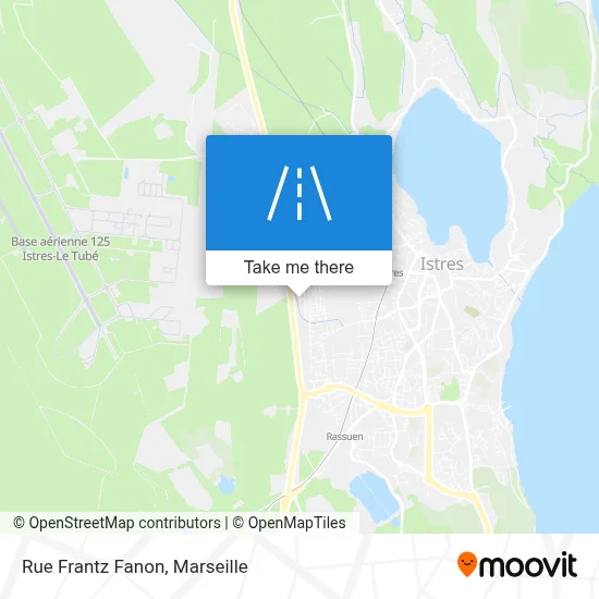 Rue Frantz Fanon map