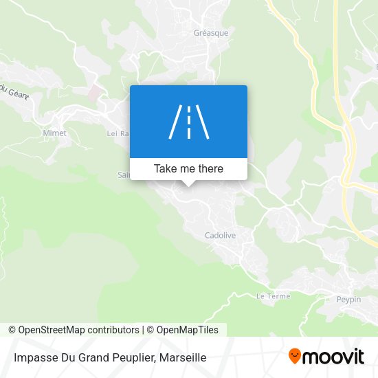 Impasse Du Grand Peuplier map