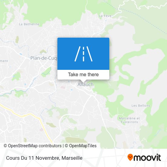 Cours Du 11 Novembre map