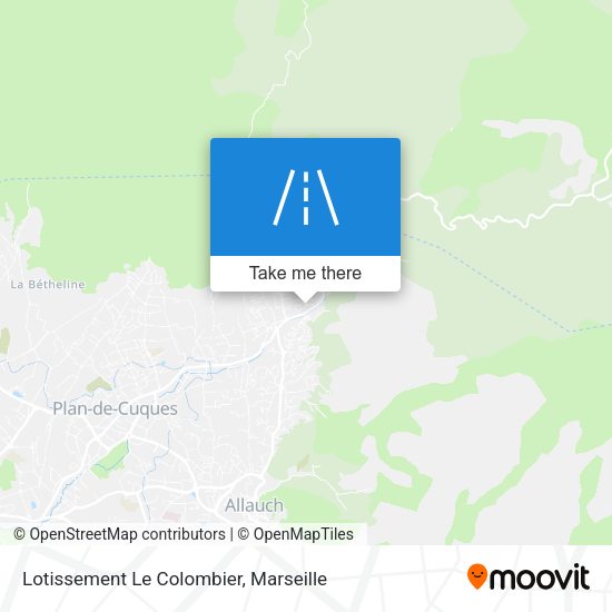 Lotissement Le Colombier map