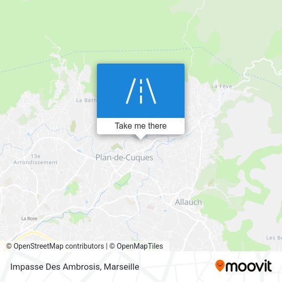 Impasse Des Ambrosis map