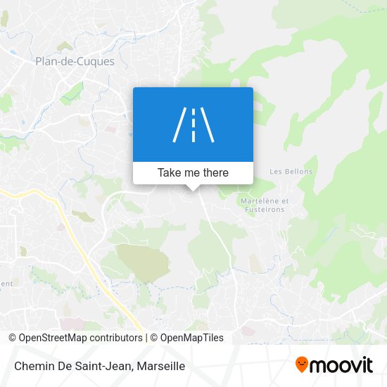 Chemin De Saint-Jean map