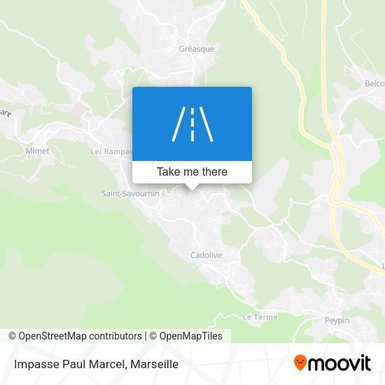 Impasse Paul Marcel map