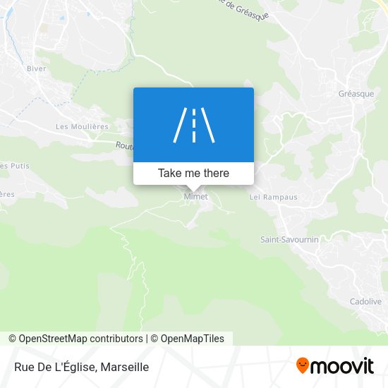 Rue De L'Église map