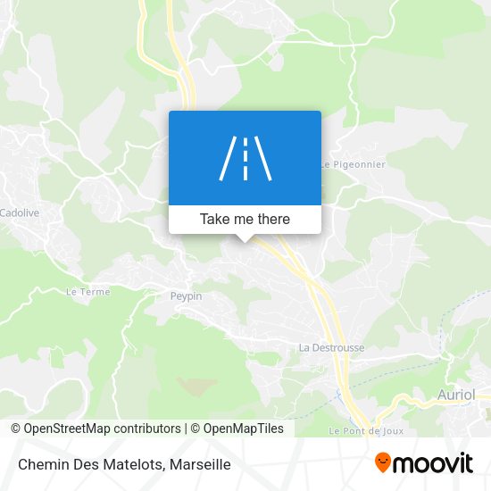 Chemin Des Matelots map
