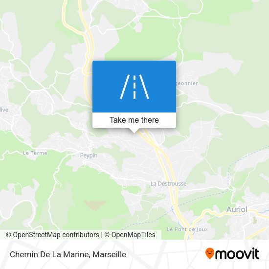 Chemin De La Marine map