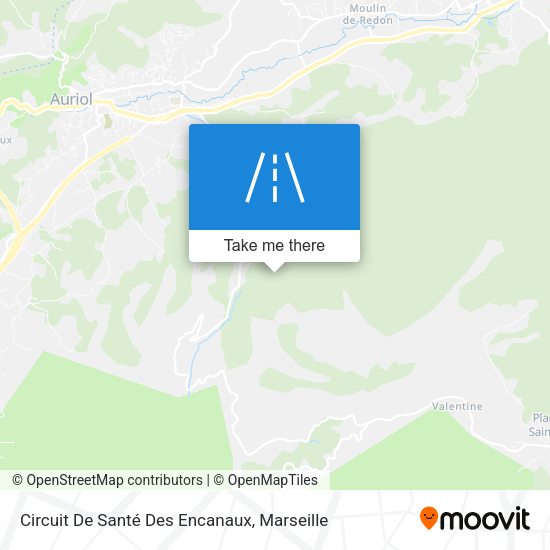 Circuit De Santé Des Encanaux map