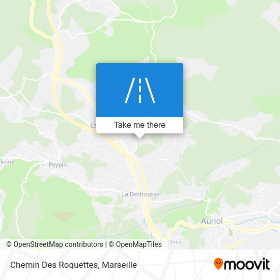 Chemin Des Roquettes map