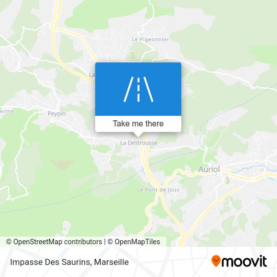Impasse Des Saurins map