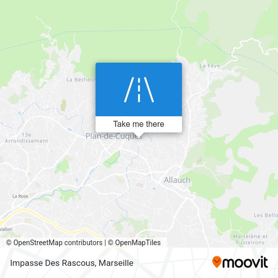 Impasse Des Rascous map