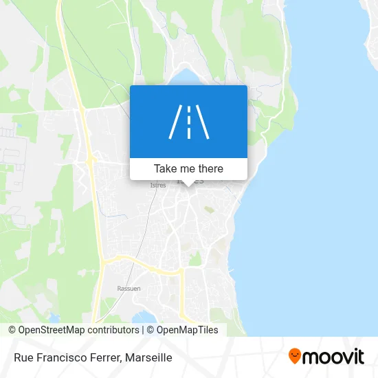 Rue Francisco Ferrer map