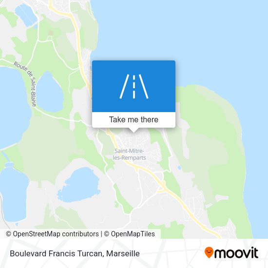 Boulevard Francis Turcan map