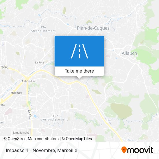 Impasse 11 Novembre map