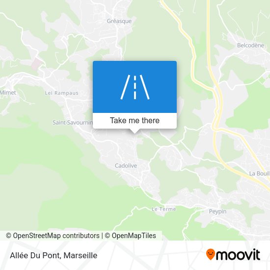 Allée Du Pont map