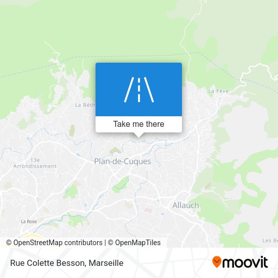 Rue Colette Besson map