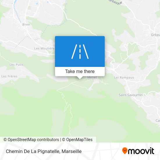 Chemin De La Pignatelle map