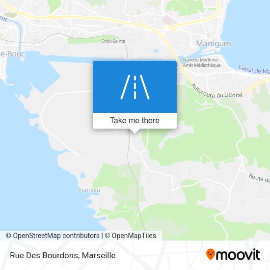 Rue Des Bourdons map