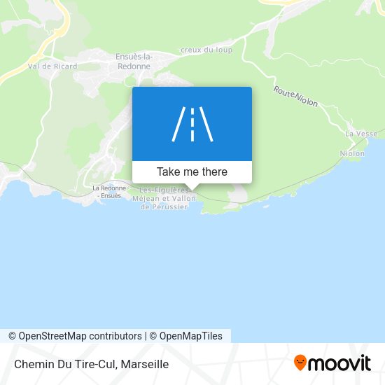 Chemin Du Tire-Cul map